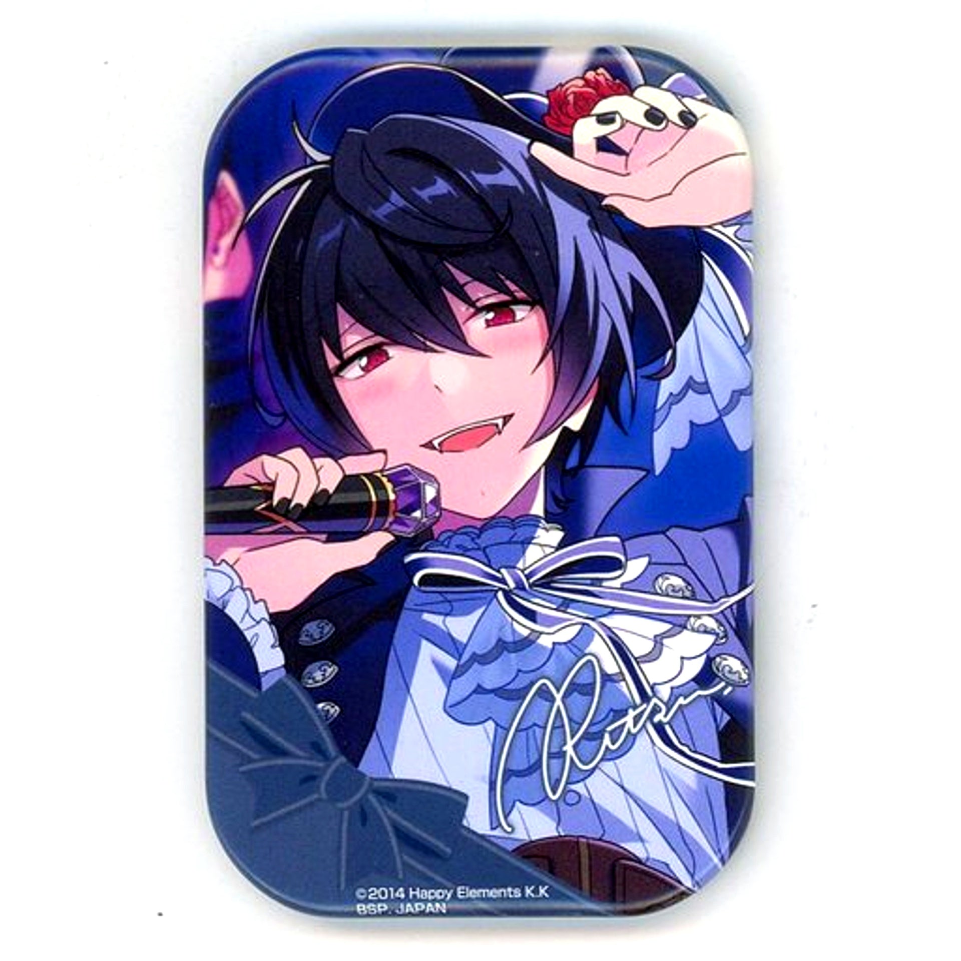 Ritsu Sakuma Amusement Ichiban Cafe Ensemble Stars - AUTUMN 2019 - Vol.2 Square Badge [USED]