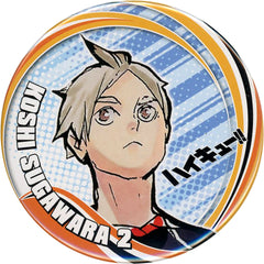 Haikyu!! Koushi Sugawara Collection Can Badge Part 6 Buttons [USED]