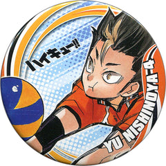 Haikyu!! Yu Nishinoya Collection Can Badge Part 6 Buttons [USED]