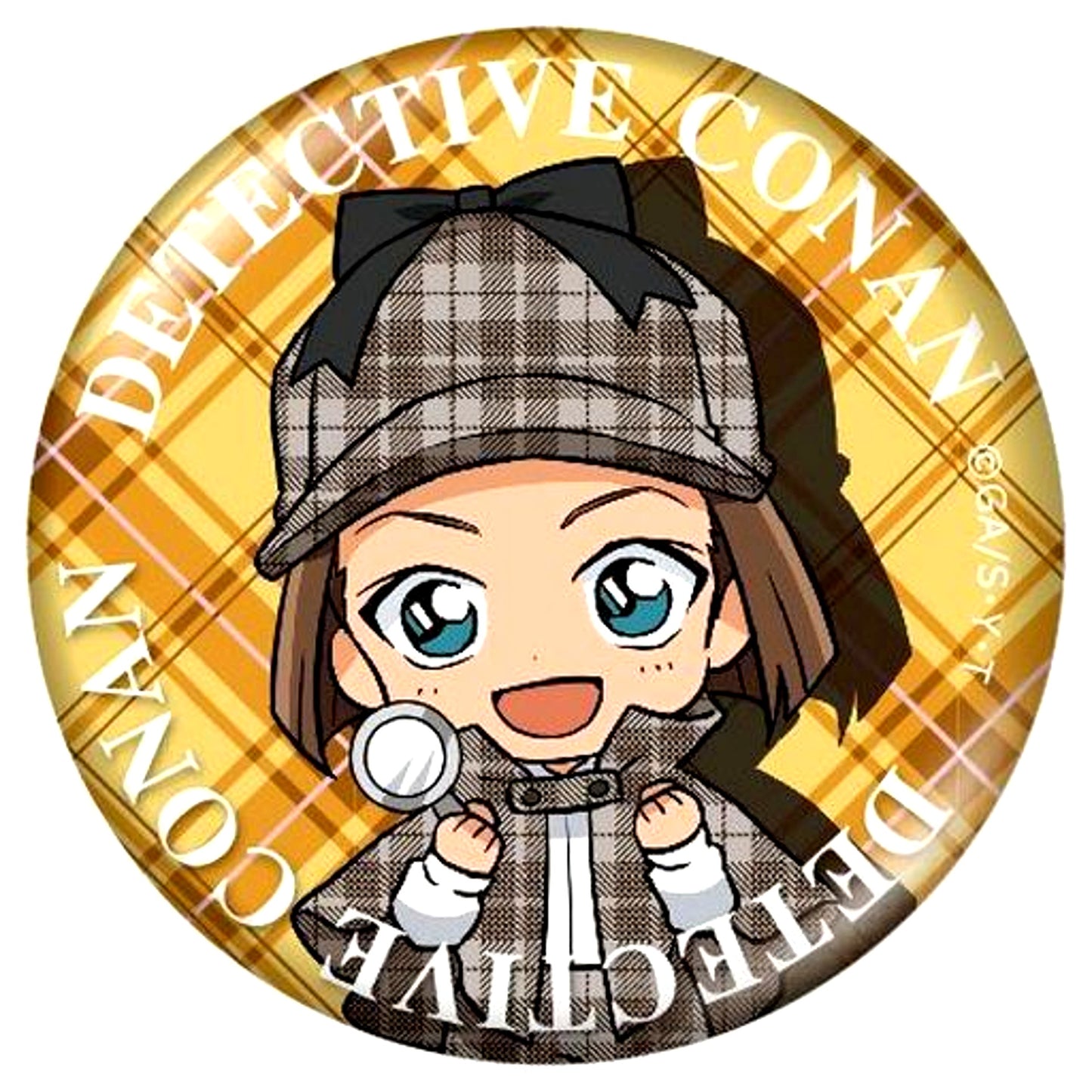 Sonoko Suzuki Detective Conan Toys Works Collection Niitengo Treasure Button Vol. 2 [USED]
