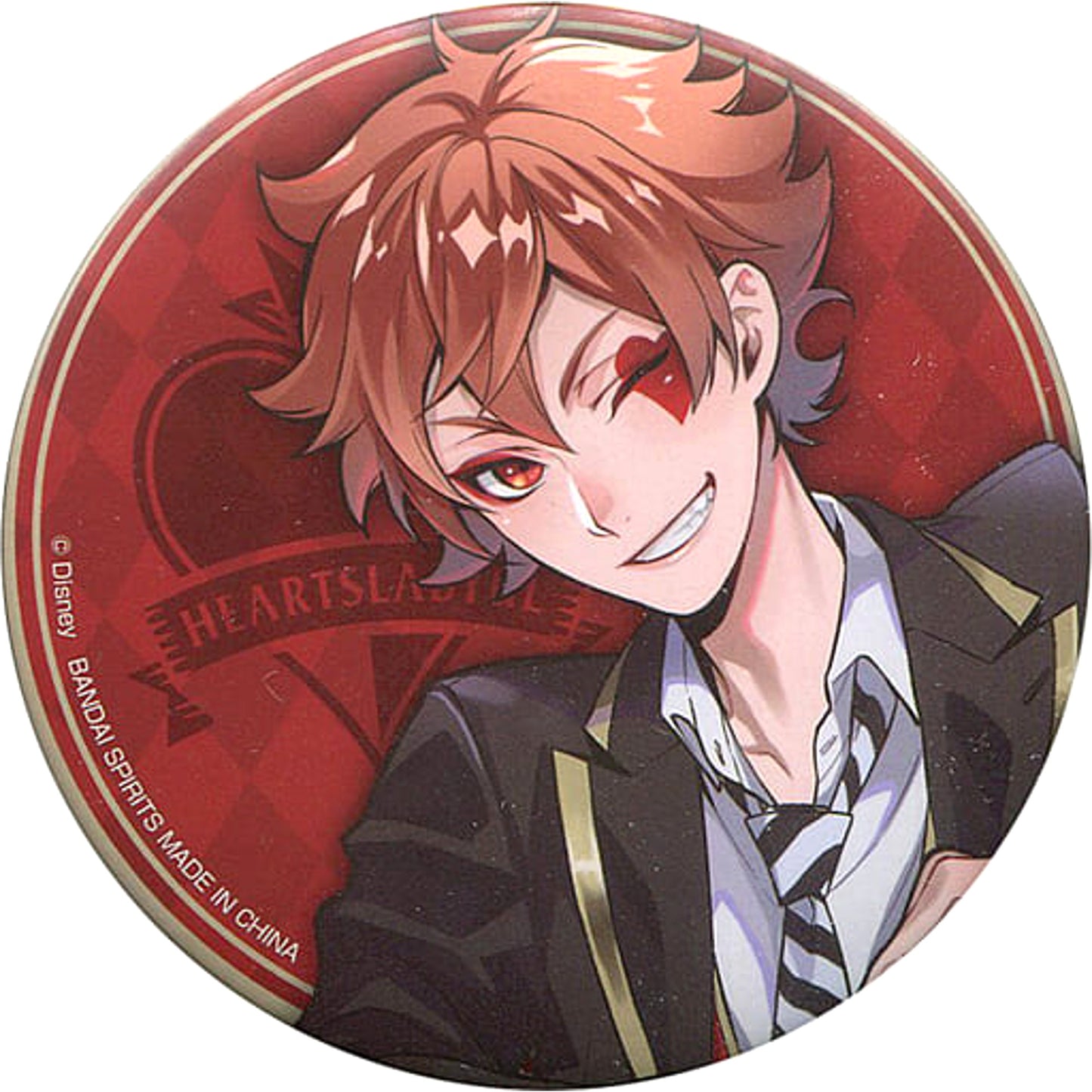 Disney: Twisted-Wonderland Ace Trappola Ichiban Kuji Can Badge Assortment 1 Prize J Buttons [USED]