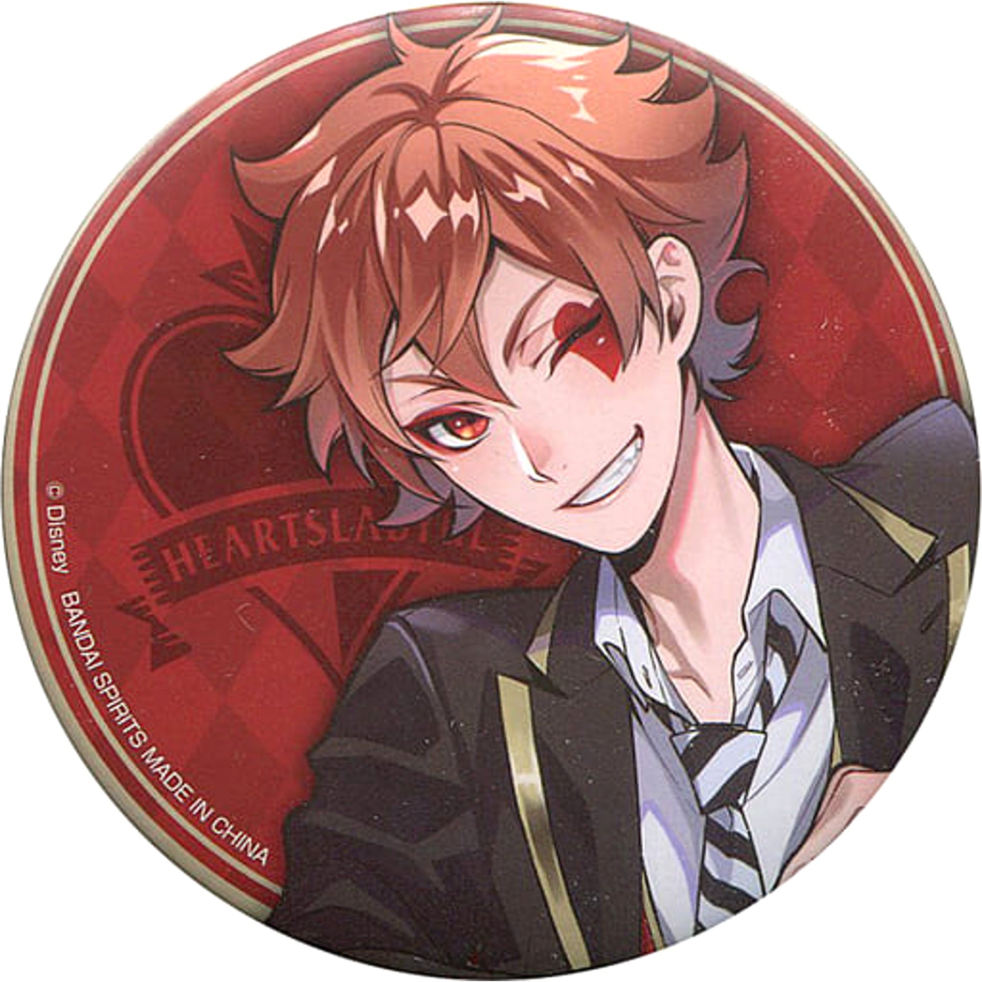 Disney: Twisted-Wonderland Ace Trappola Ichiban Kuji Can Badge Assortment 1 Prize J Buttons [USED]