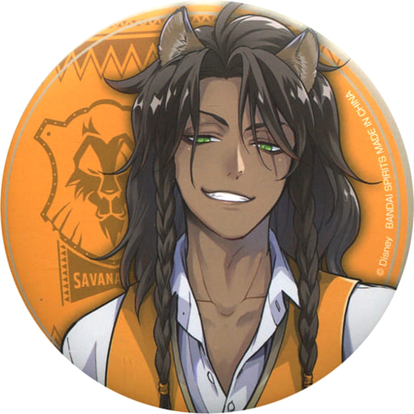 Disney: Twisted-Wonderland Leona Kingscholar Ichiban Kuji Can Badge Assortment 1 Prize J Buttons [USED]