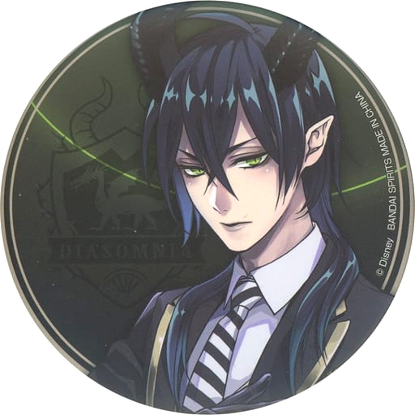 Disney: Twisted-Wonderland Malleus Draconia Ichiban Kuji Can Badge Assortment 2 Prize K Buttons [USED]