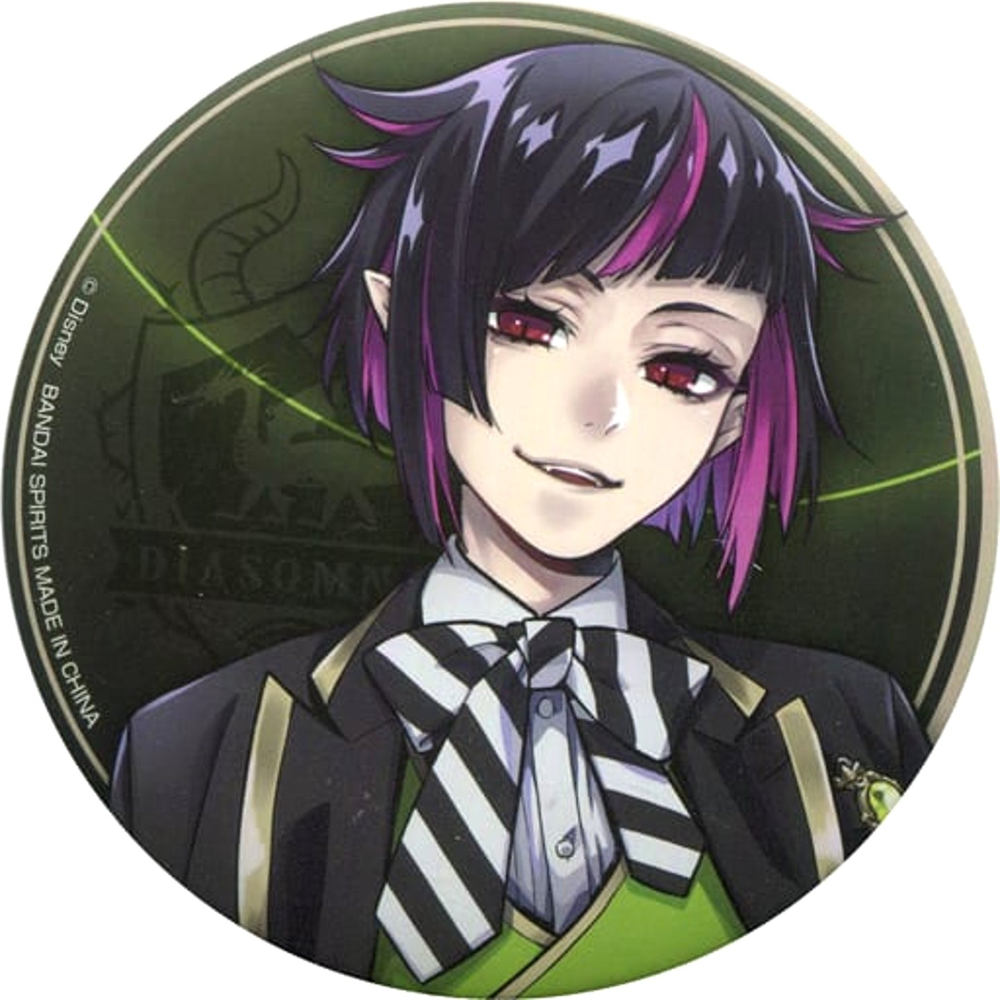 Disney: Twisted-Wonderland Lilia Vanrouge Ichiban Kuji Can Badge Assortment 2 Prize K Buttons [USED]