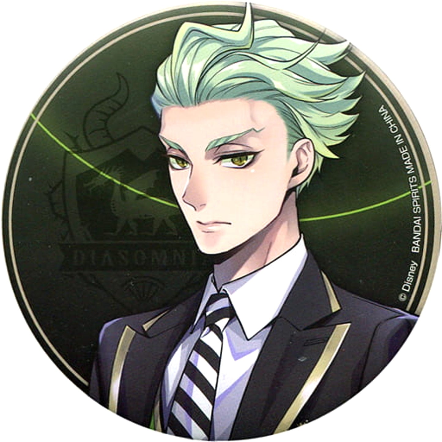 Disney: Twisted-Wonderland Sebek Zigvolt Ichiban Kuji Can Badge Assortment 2 Prize K Buttons [USED]