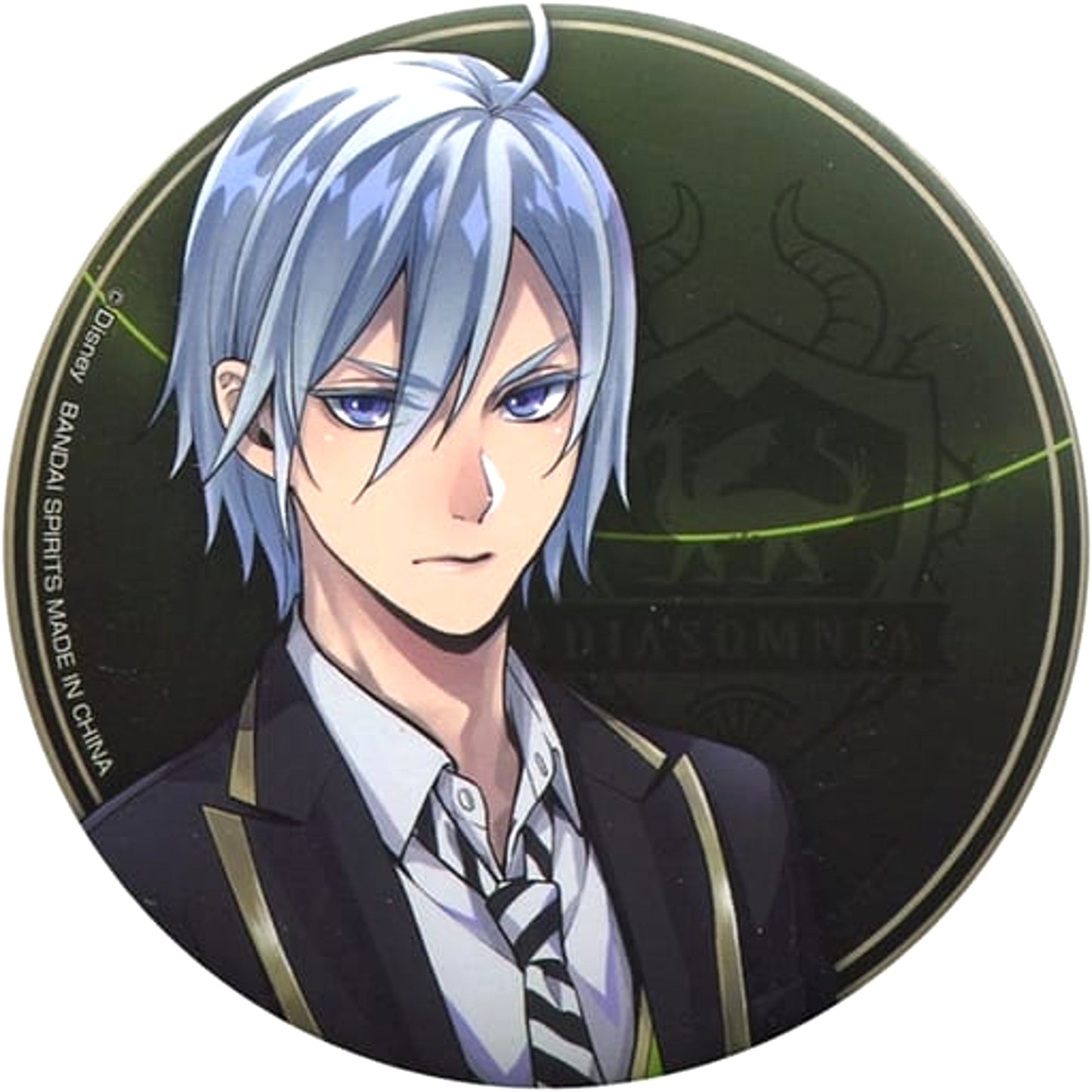 Disney: Twisted-Wonderland Silver Ichiban Kuji Can Badge Assortment 2 Prize K Buttons [USED]