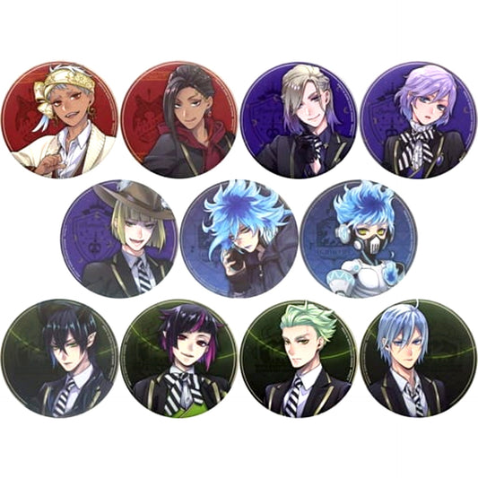 Kalim Al Asim & Others Disney: Twisted-Wonderland All 11 Types Set Ichiban Kuji Button Assortment 2 Prize K [USED]