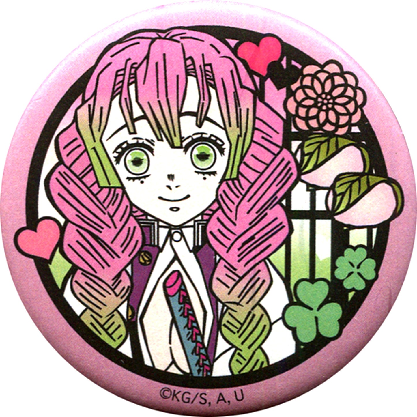 Mitsuri Kanroji Demon Slayer Kirie Series Washi Button Vol.2 Jump Shop Limited [USED]