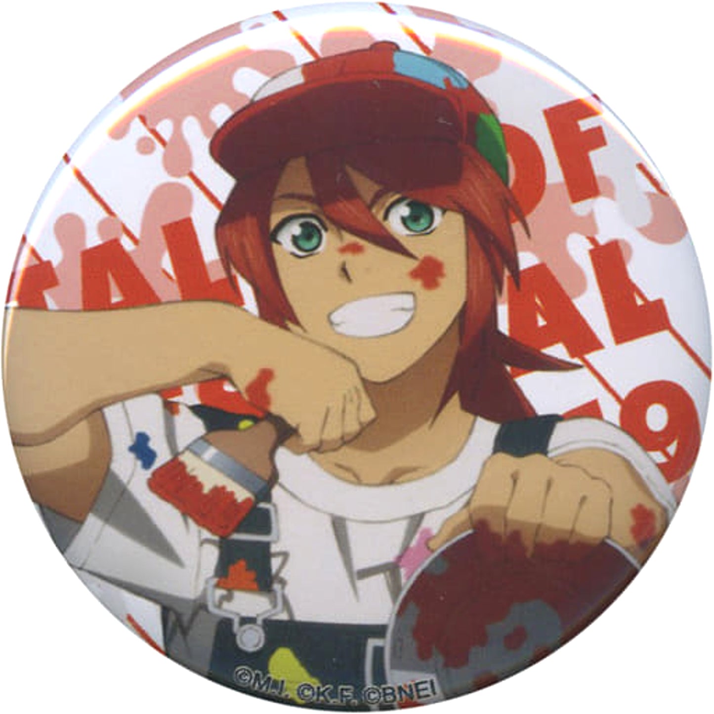 Tales of Series Luke Fon Fabre Official Trading Can Badge A Tales of Festival 2019 Limited Buttons [USED]