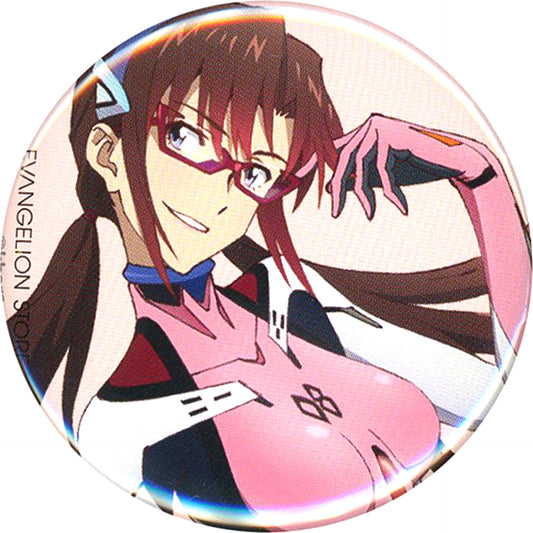 Mari Makinami Illustrious Upper Body Neon Genesis Evangelion 8th Anniversary Button Collection EVANGELION STORE TOKYO-01 Goods [USED]