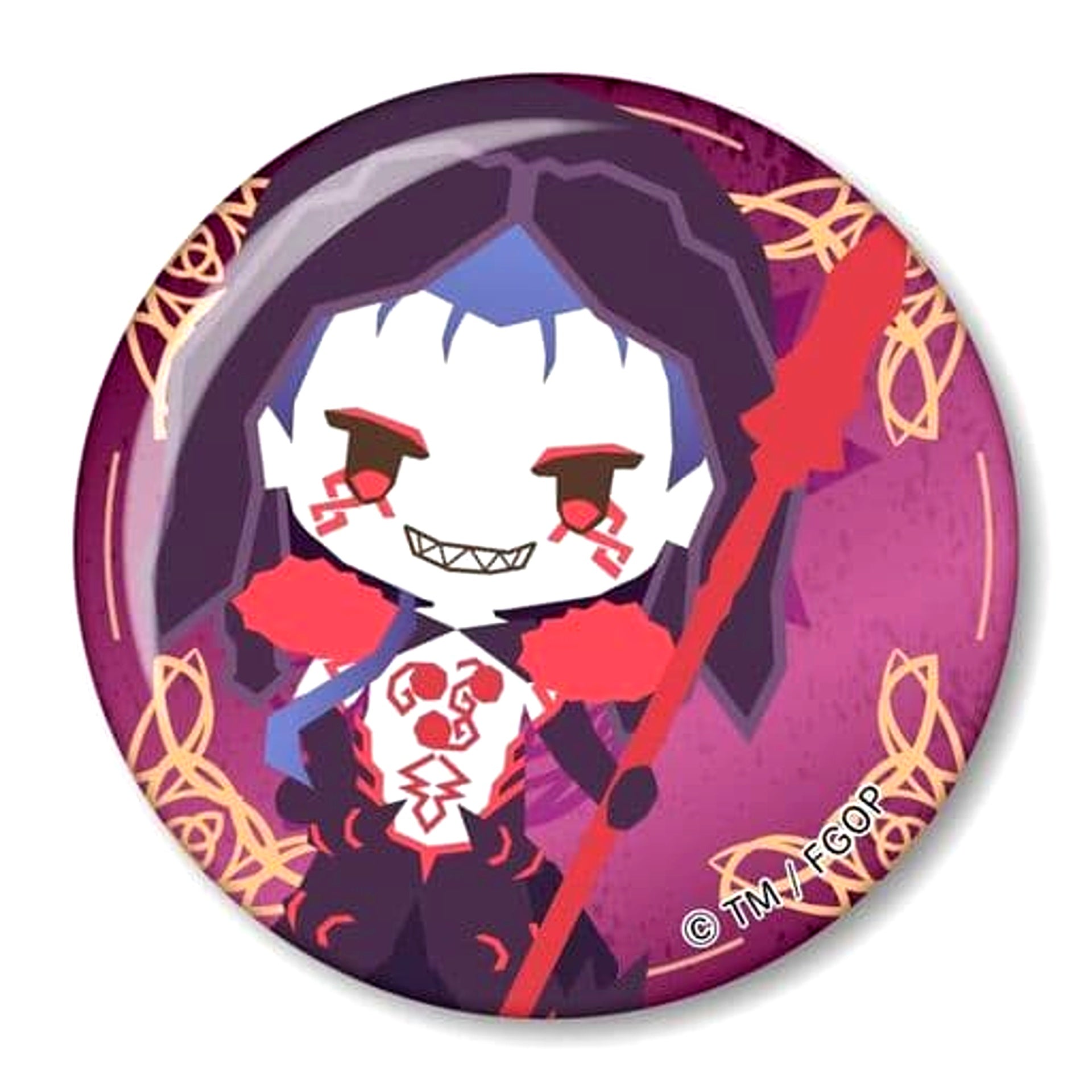 Fate/Grand Order Berserker Cu Chulainn Alter Sanrio Design Vol.2 Trading Can Badge [USED]