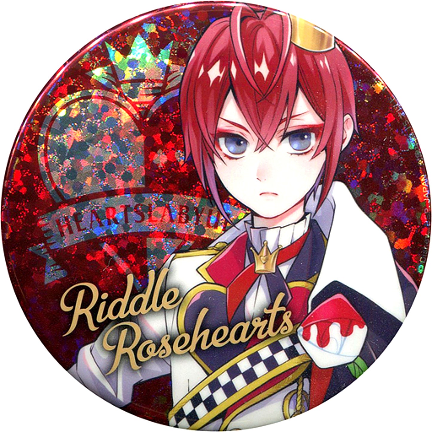 Riddle Rosehearts Disney Twisted-Wonderland Button The Beginning of the Story Vol.1 Namco Limited [USED]