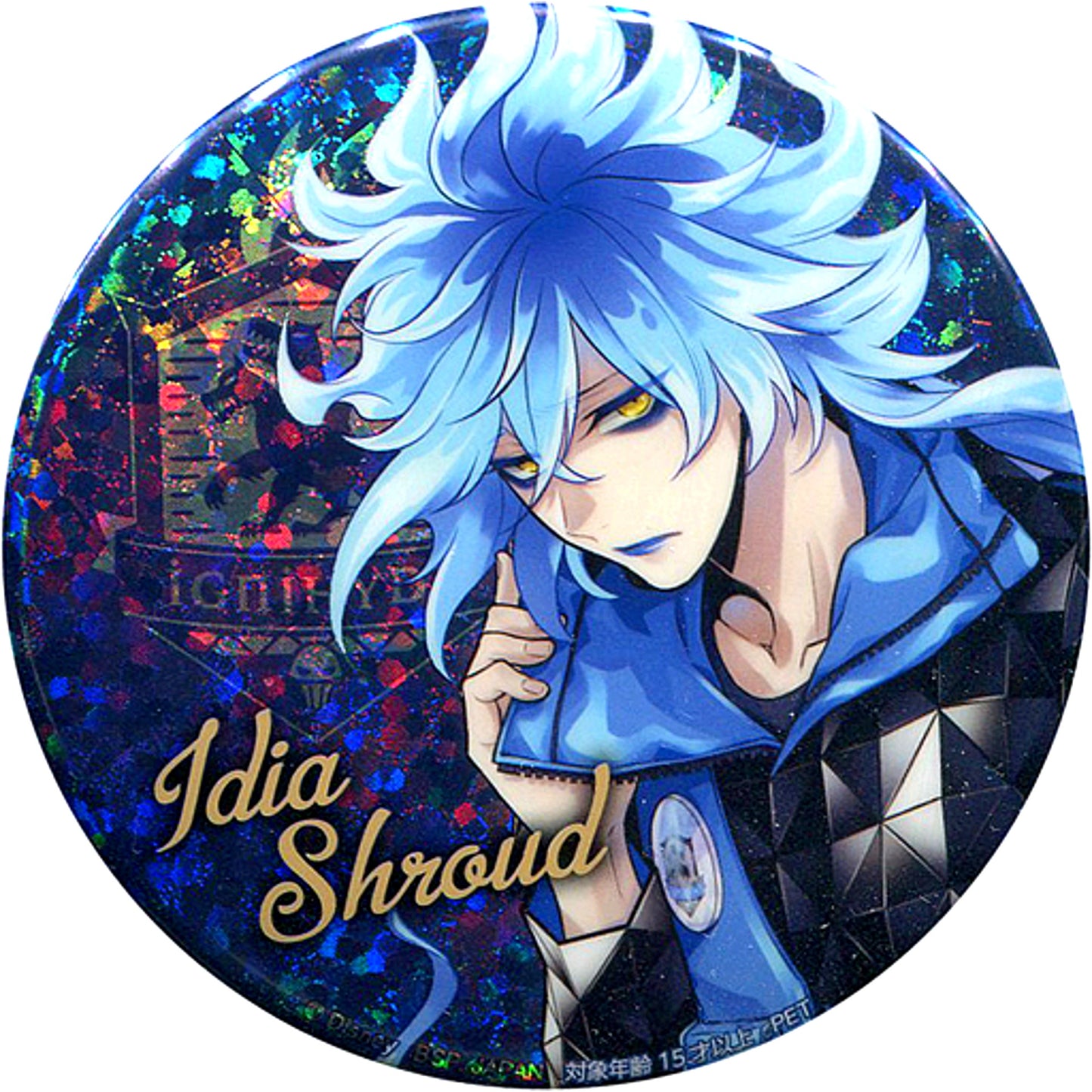 Idia Shroud Button Beginning of Story Vol. 2 Disney Twisted Wonderland Namco Limited [USED]