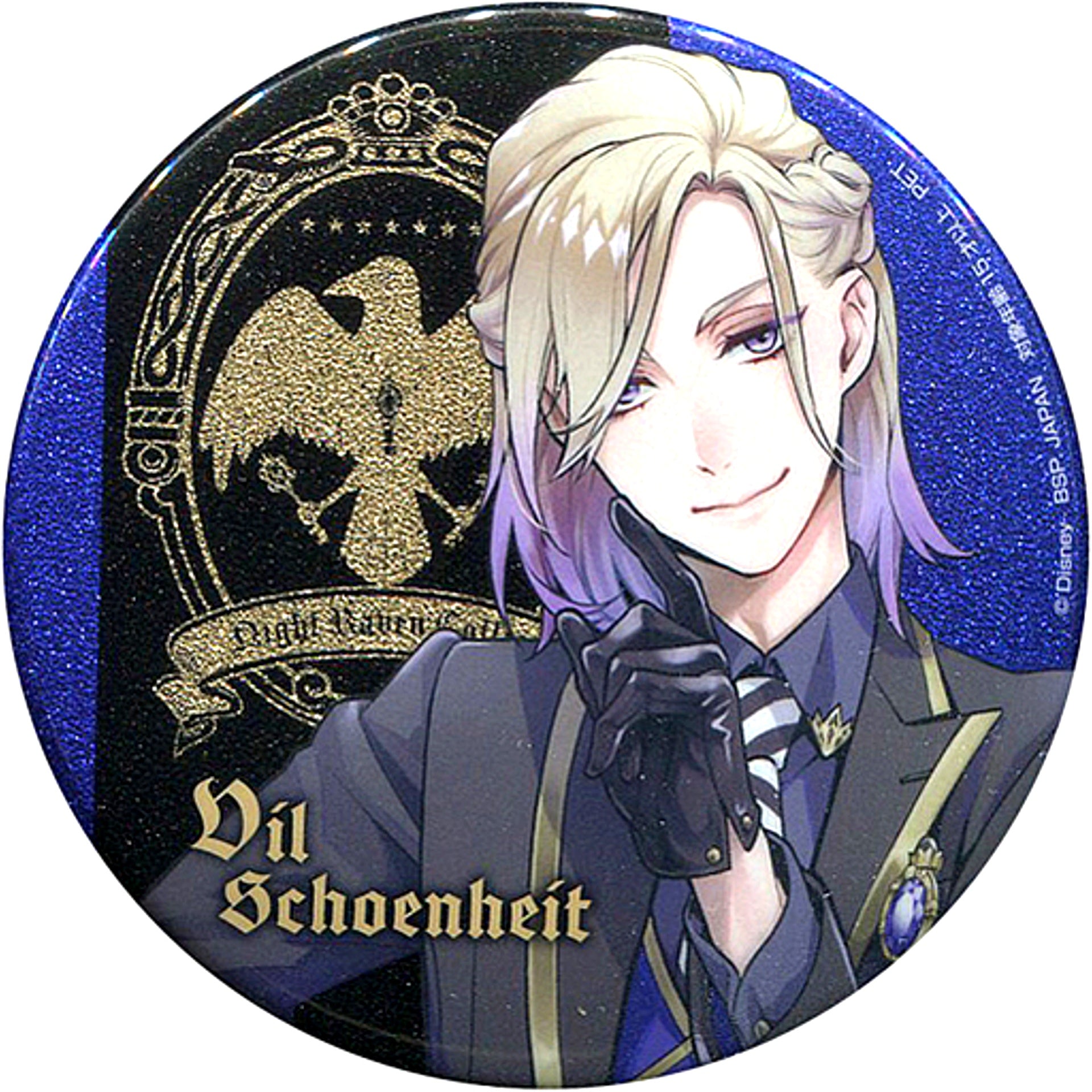 Vil Schoenheit Disney Twisted-Wonderland Glitter Button School Life Vol.2 Namco Limited [USED]