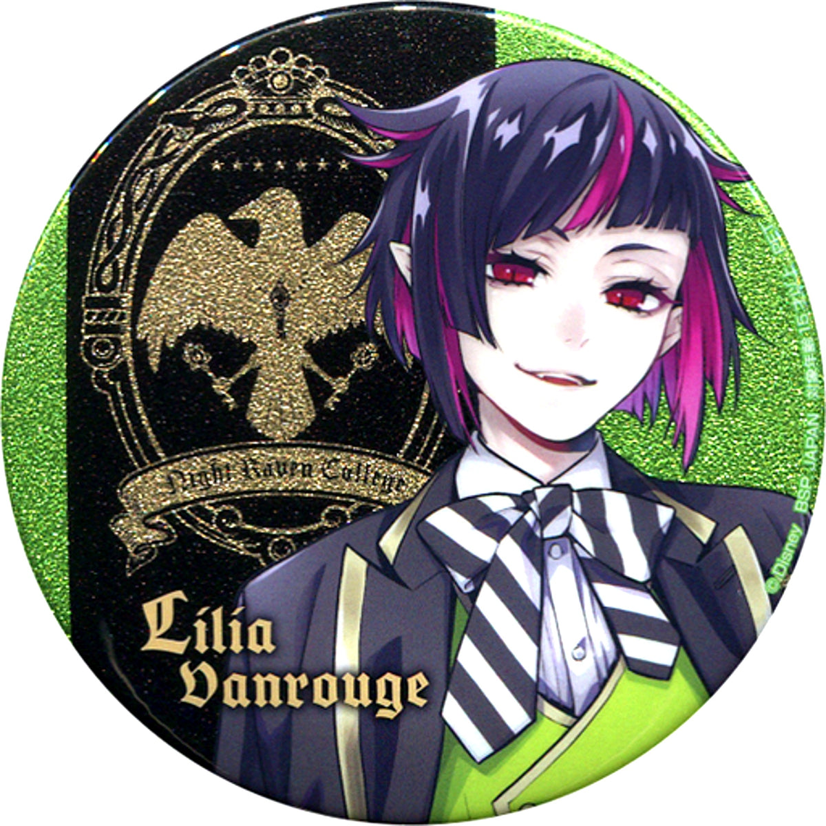 Lilia Vanrouge Glitter Button School Life Vol.2 Disney Twisted Wonderland Namco Limited [USED]