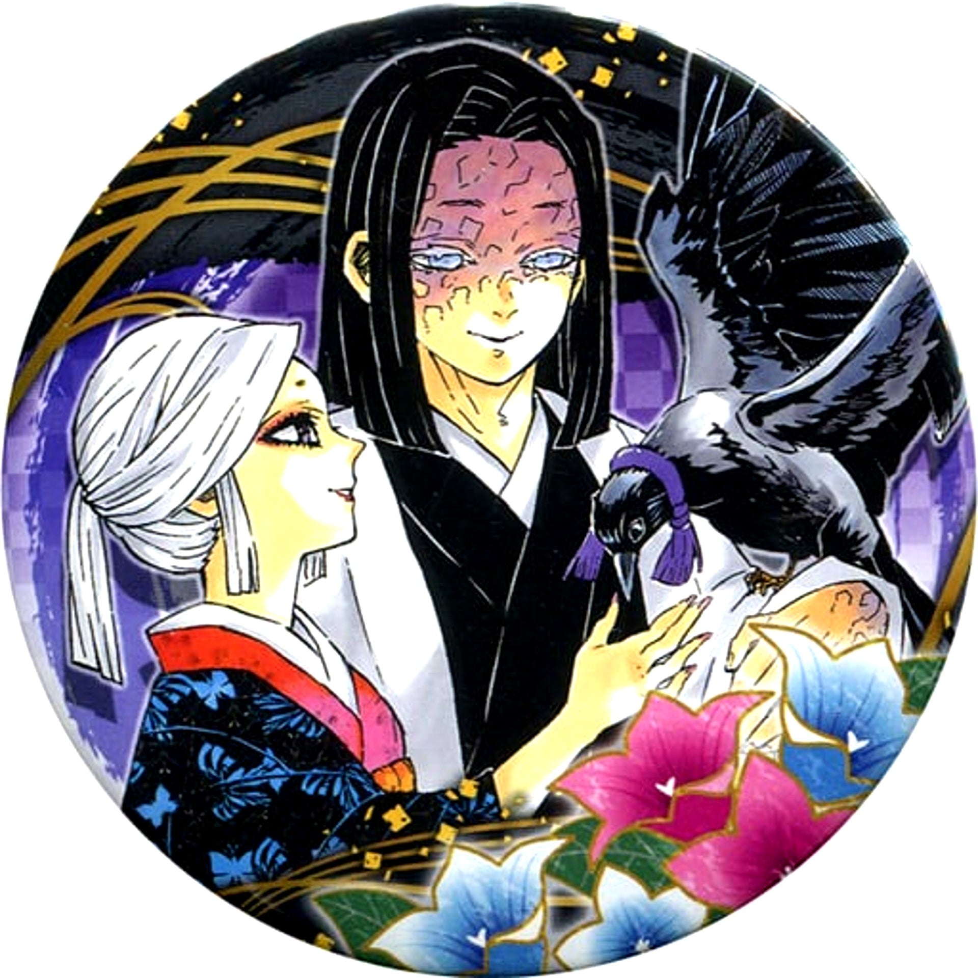 Kagaya Ubuyashiki Demon Slayer Collection Button Vol.4 [USED]
