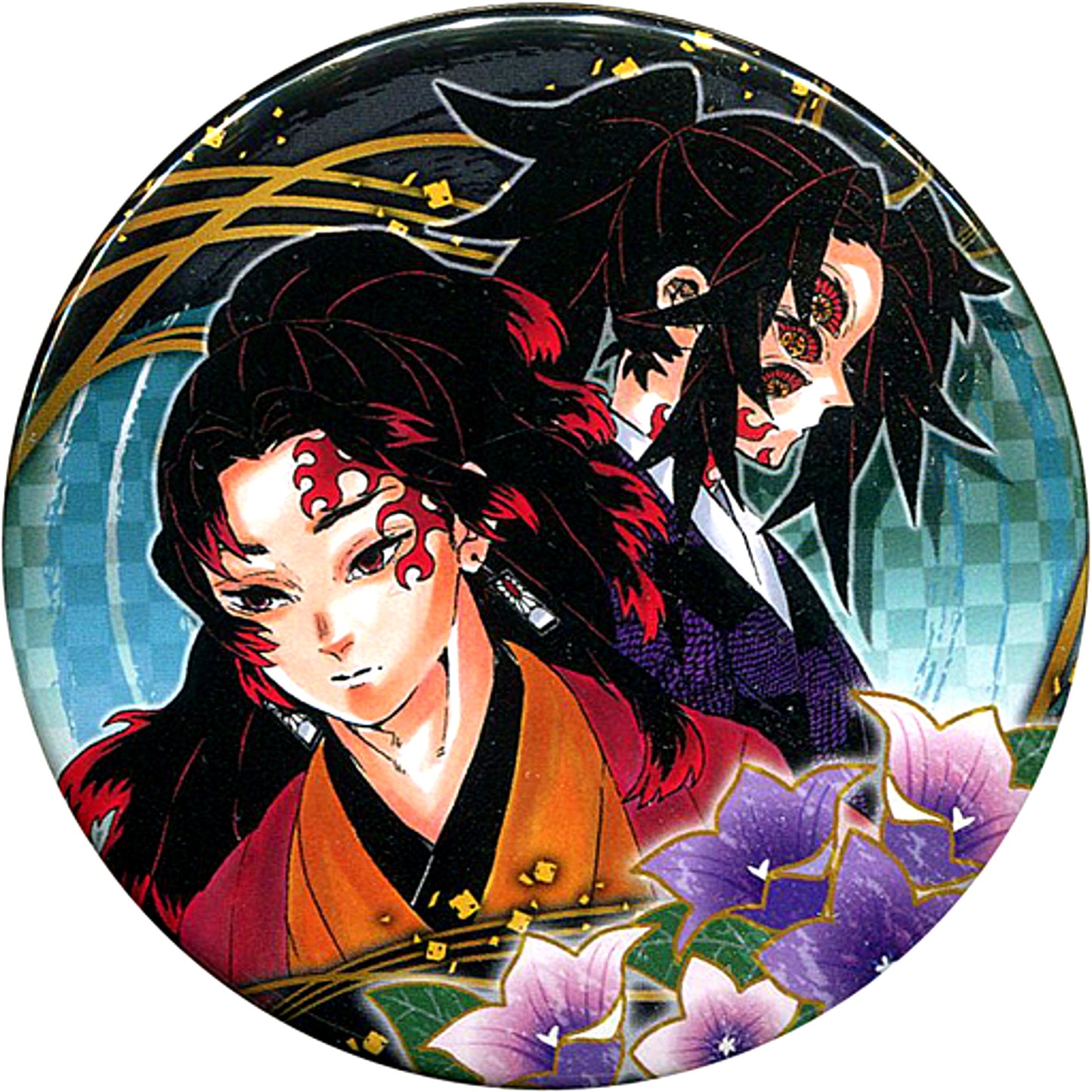 Yoriichi Tsugikuni and Kokushibo Demon Slayer Collection Button Vol. 4 [USED]