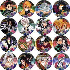 Demon Slayer: Kimetsu no Yaiba Zenitsu Agatsuma & Others Collection Can Badge Part 4 All 16 Types Set Buttons [USED]