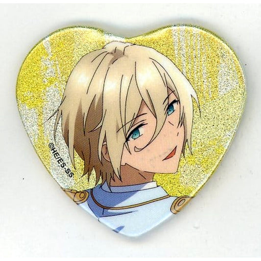 Eichi Tenshouin Ensemble Stars! Ensemble Stars! Heart-Shaped Glitter Button Starry Stage 3rd Limited [USED]