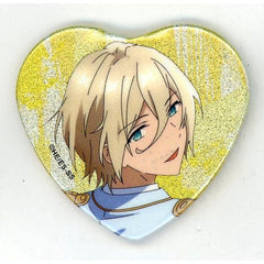 Ensemble Stars! Eichi Tenshouin Ensemble Stars! Heart-Shaped Glitter Can Badge Starry Stage 3rd Limited Buttons [USED]