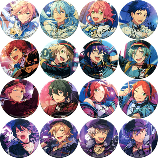 Ensemble Stars!! Eichi Tenshouin & Others Portrait Sign Can Badge B All 16 Types Set Buttons [USED]