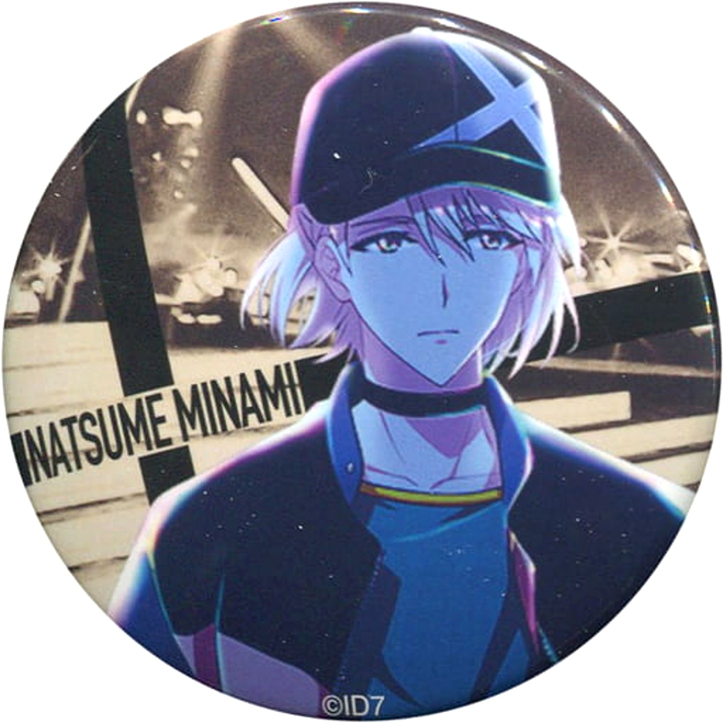 Minami Natsume IDOLiSH7 Chara Badge Collection Original Version 4th Anniversary Visual [USED]