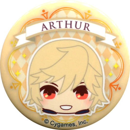 Granblue Fantasy Arthur Mochikororin Can Badge Buttons [USED]