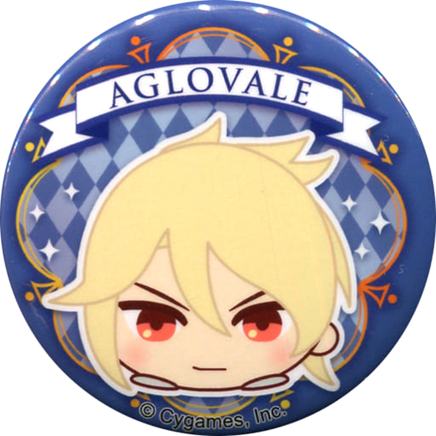 Granblue Fantasy Aglovale Mochikororin Can Badge Buttons [USED]