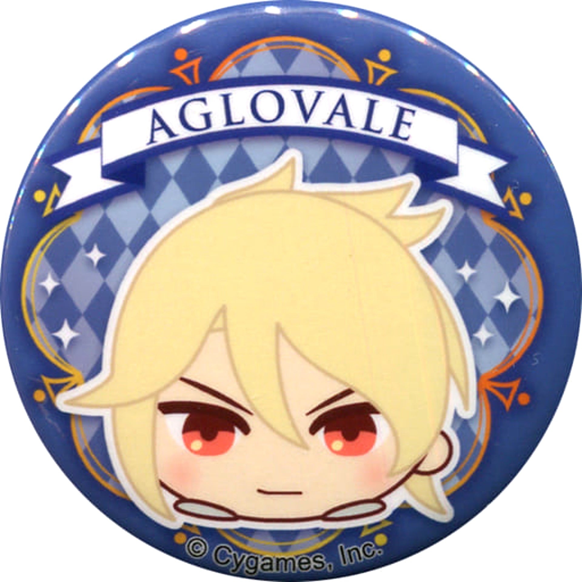 Granblue Fantasy Aglovale Mochikororin Can Badge Buttons [USED]