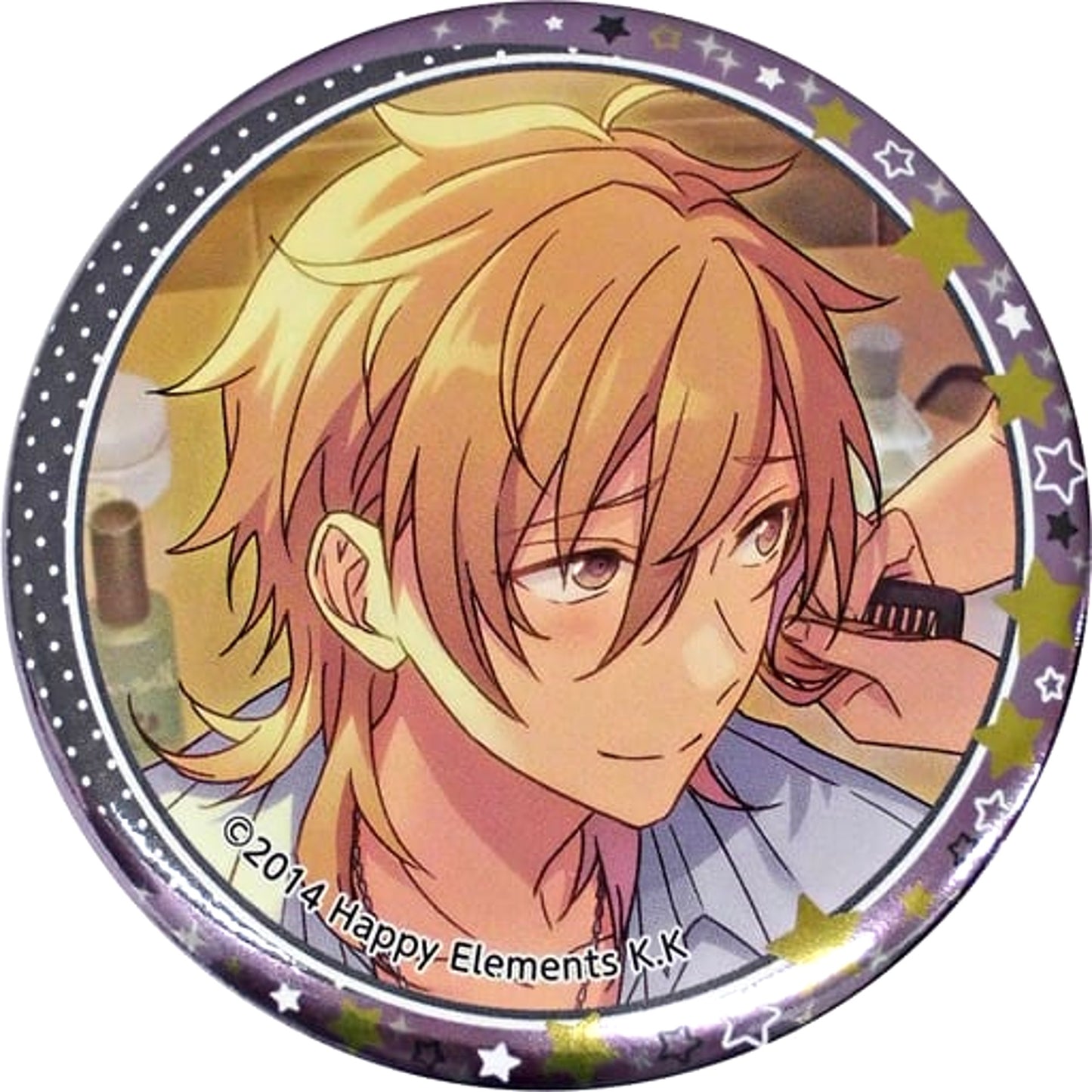 Ensemble Stars! Kaoru Hakaze Character Badge Collection Idol School Days Vol.8 C Buttons [USED]