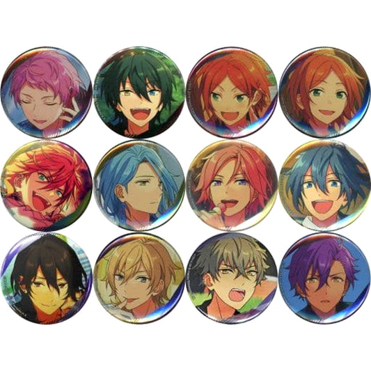 Mika Kagehira & Others Ensemble Stars!! All 12 Types Set Chara Badge Collection New Shot!! Ver.C [USED]