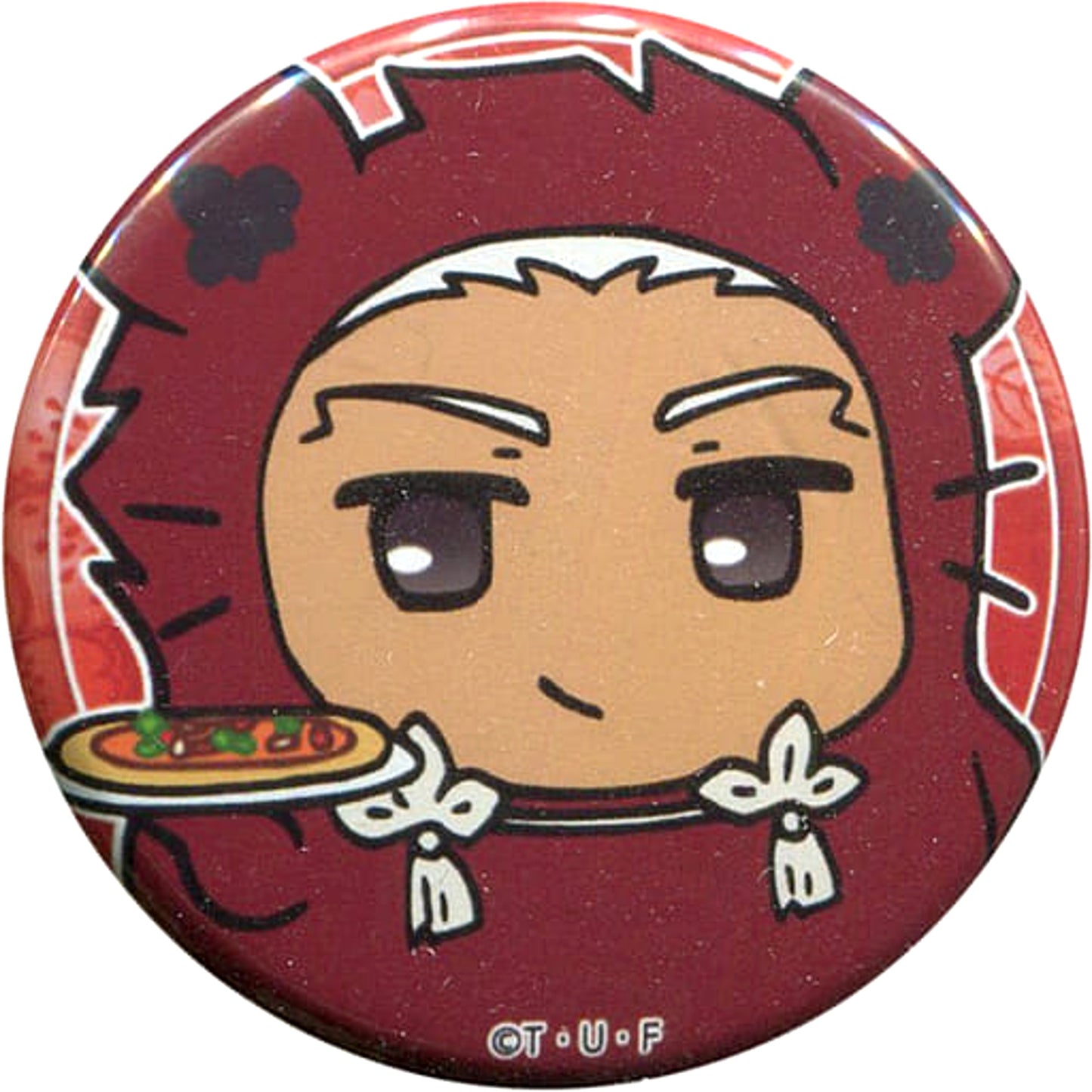 Archer Fate/stay night Year of The Rat Random Button B Pattern Animejapan 2020 Fate/Stay Night Cafe Cafe ni Tsudou Eireitachi Limited [USED]