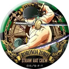 One Piece Roronoa Zoro Ultimate Crew Part 2 Dodeka Can Badge Buttons [USED]