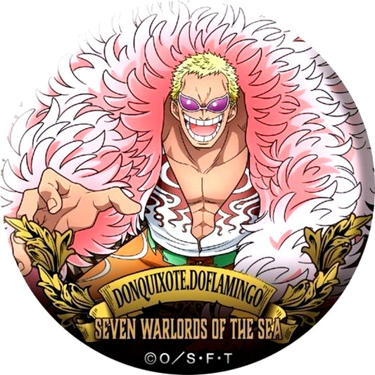 Donquixote Doflamingo One Piece Ultimate Crew Vol. 2 Big Button [USED]