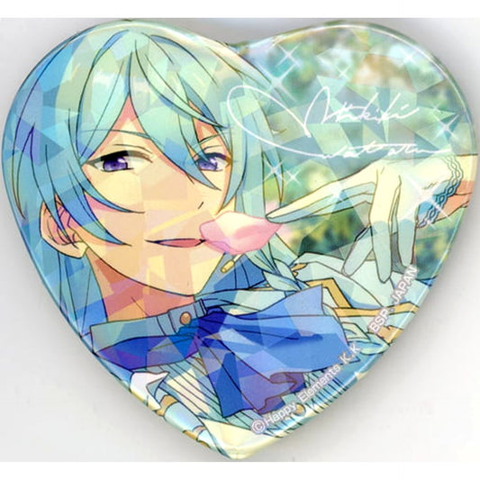 Ensemble Stars! Wataru Hibiki TORUPAKA! Heart Shaped Can Badge Vol.7 Ver.B Buttons [USED]