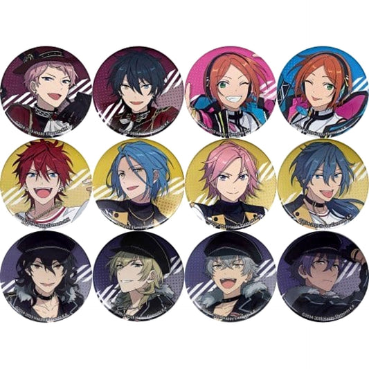 Shu Itsuki & Others Ensemble Stars!! All 12 Types Set Chara Badge Collection C [USED]