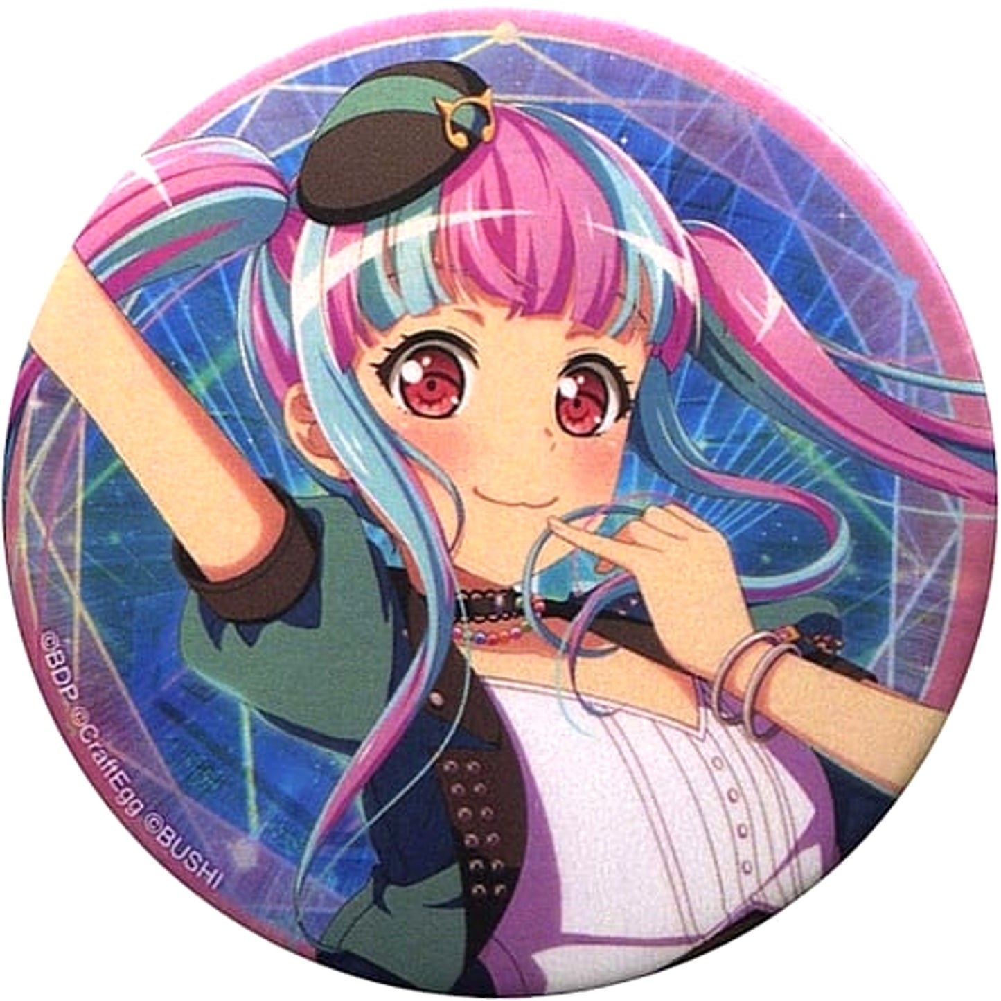 BanG Dream! Pareo Commemorative Trading Can Badge Special Live Girls Band Party! 2020 Limited Buttons [USED]