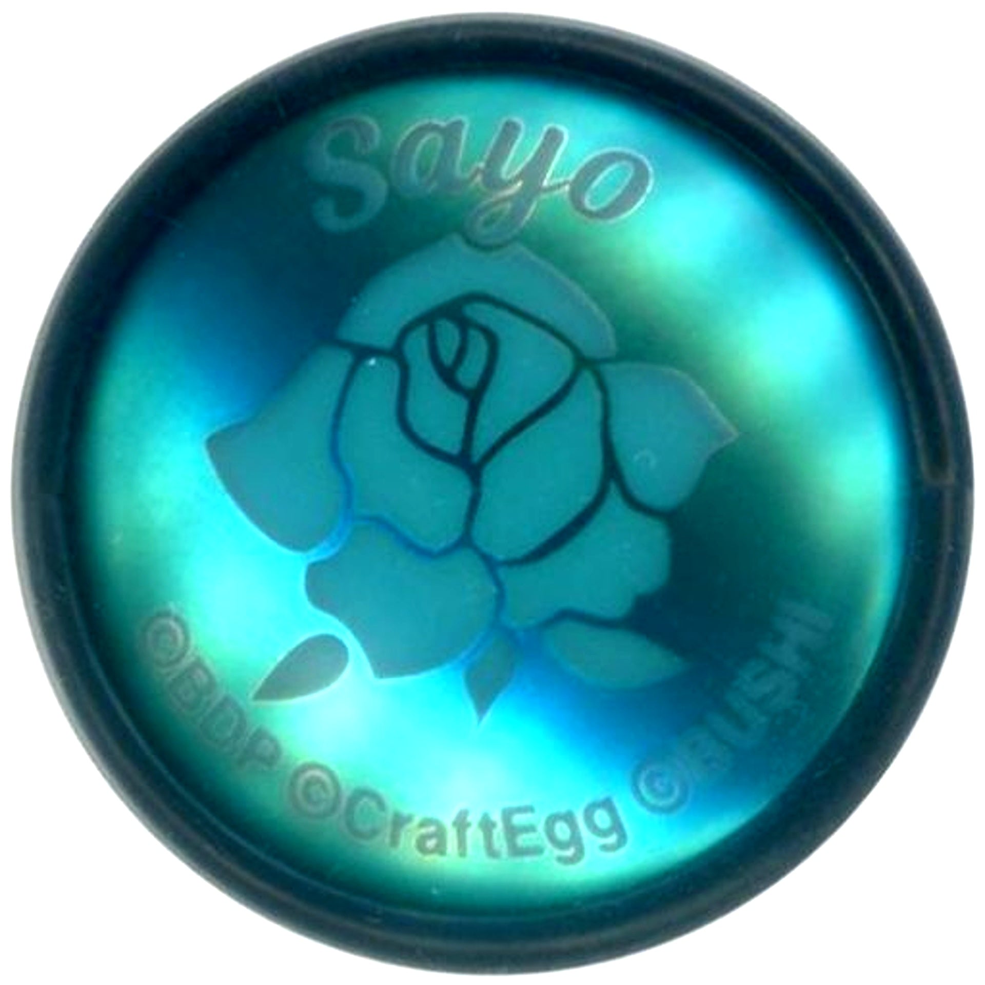 Sayo Hikawa BanG Dream! Roselia Solo Live Flamme / Wasser Trading Badge Light Roselia [USED]