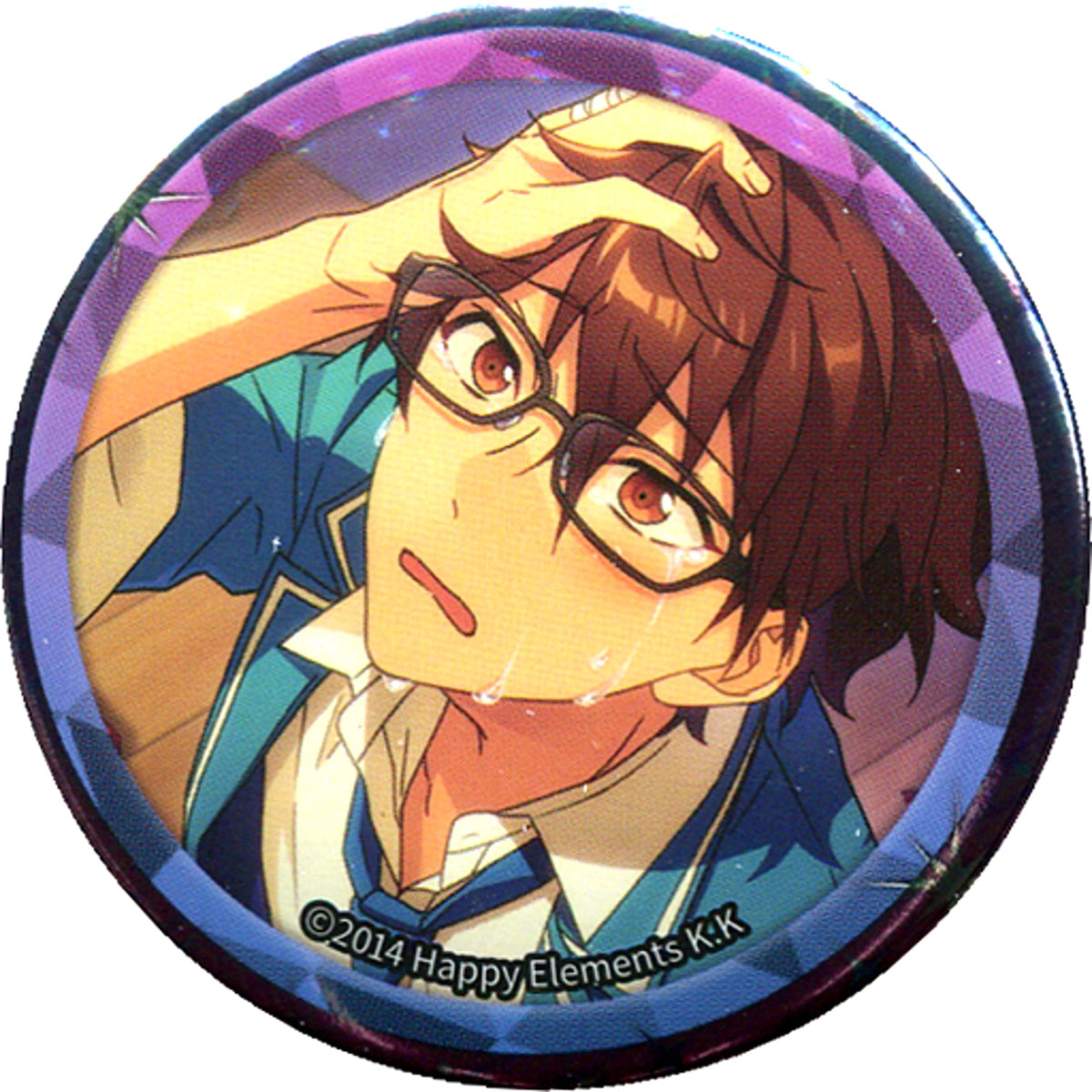 Chiaki Morisawa School Uniform Ensemble Stars! Character Button Collection Reminiscence Meteor Bonfire [USED]