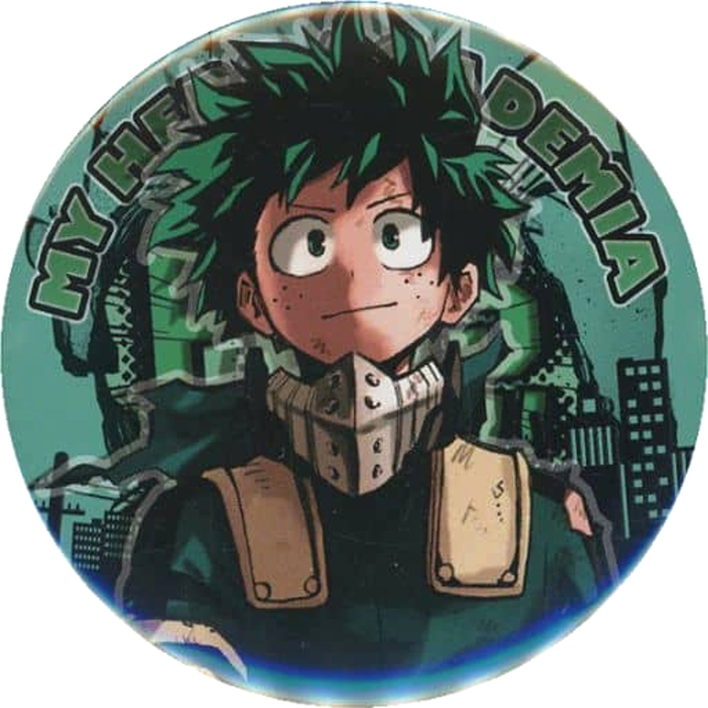 Izuku Midoriya Front My Hero Academia Collection Button Part 4 [USED]