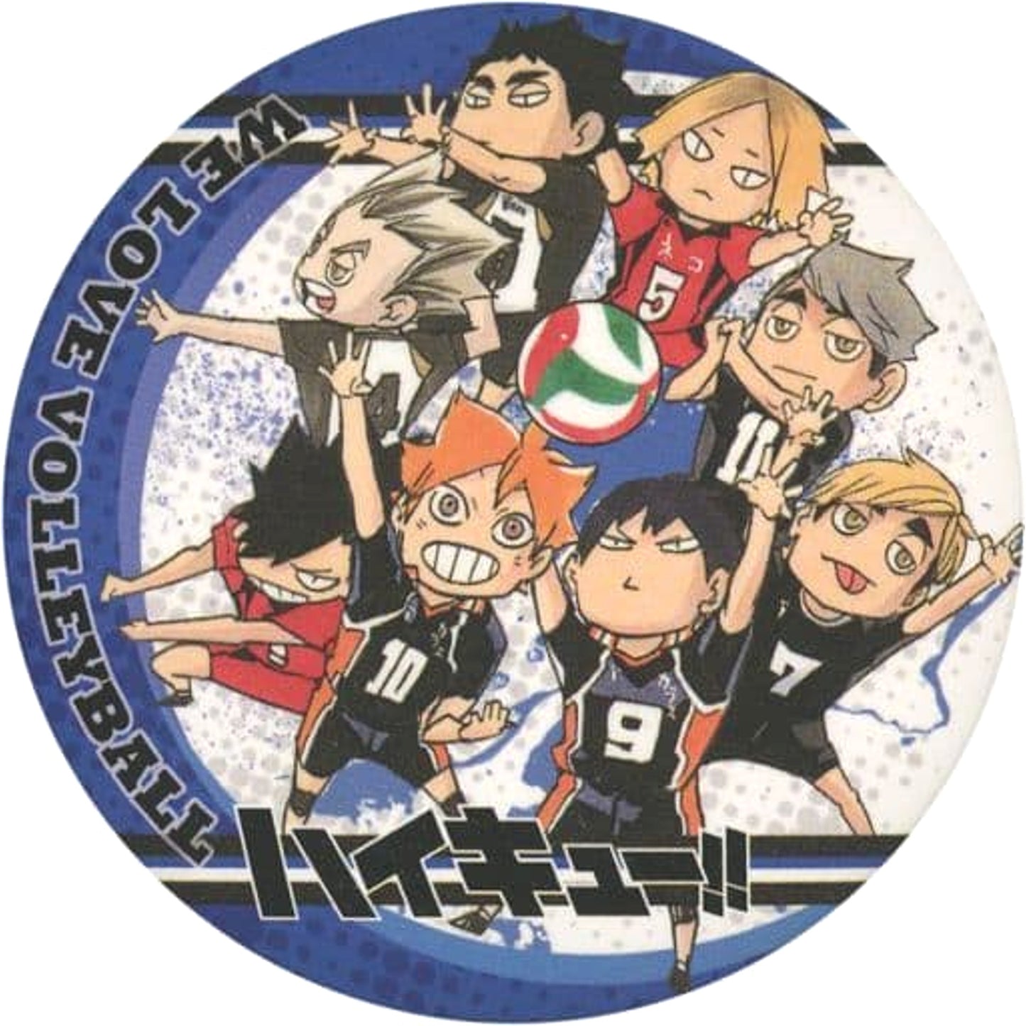 Haikyu!! Shoyo Hinata & Others Collection Can Badge Part 5 Buttons [USED]