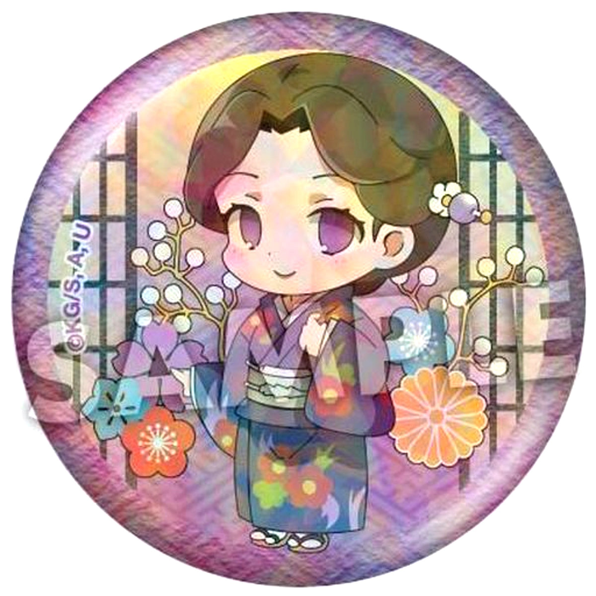 Tamayo Hologram Ver. Demon Slayer Deco! to Button Vol. 2 [USED]