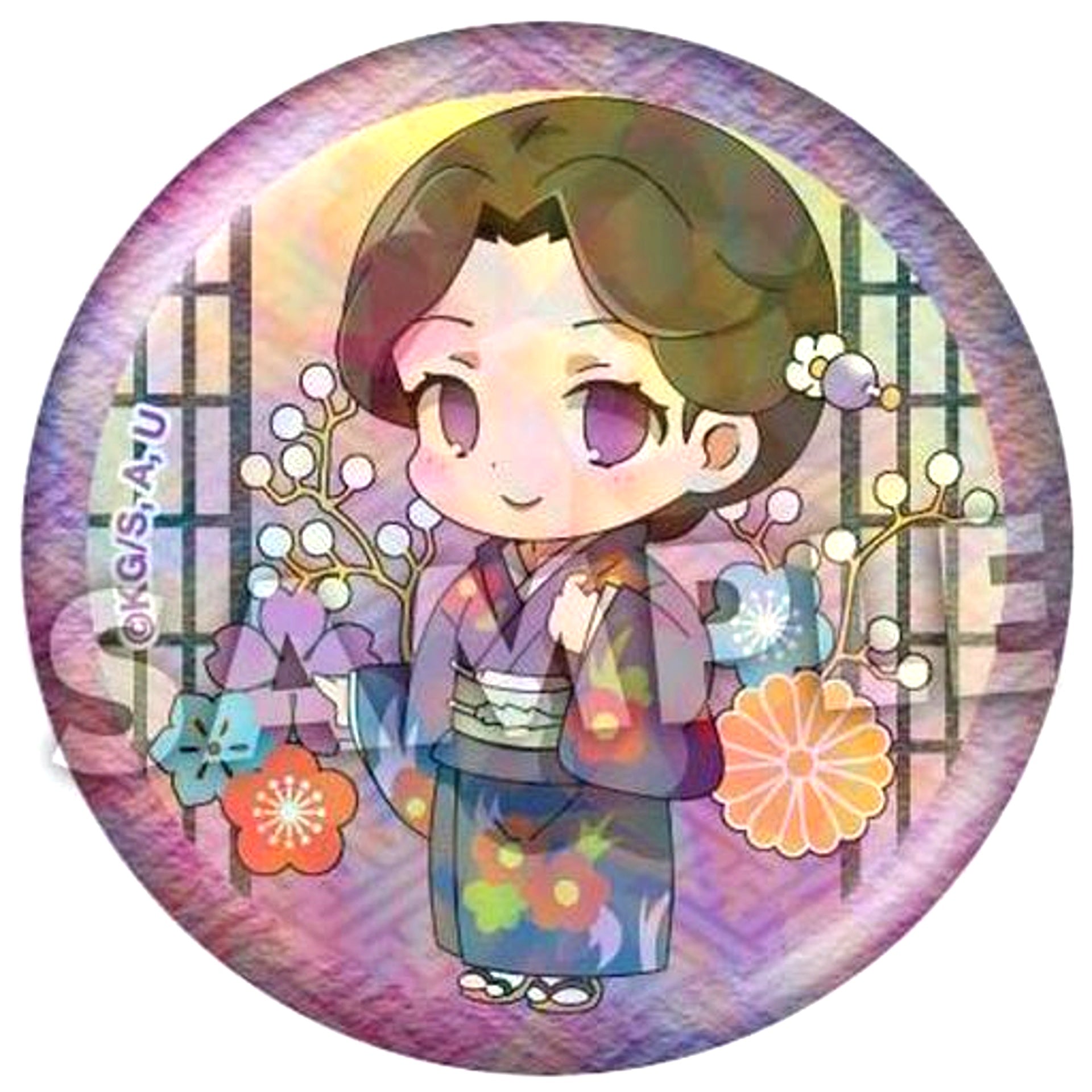 Tamayo Hologram Ver. Demon Slayer Deco! to Button Vol. 2 [USED]