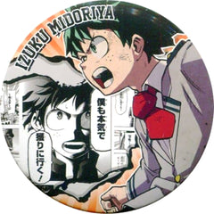 My Hero Academia Izuku Midoriya I'm Also Serious Heroes Collection Can Badge Buttons [USED]