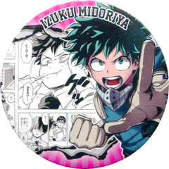 My Hero Academia Izuku Midoriya Heroes Don't Cry Heroes Collection Can Badge Buttons [USED]
