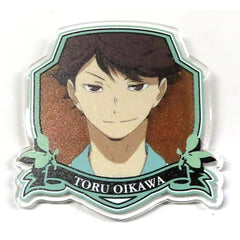 Haikyu!! Toru Oikawa Acrylic Badge Collection Famous Scene Ver. Jump Festa 2016 Limited Buttons [USED]