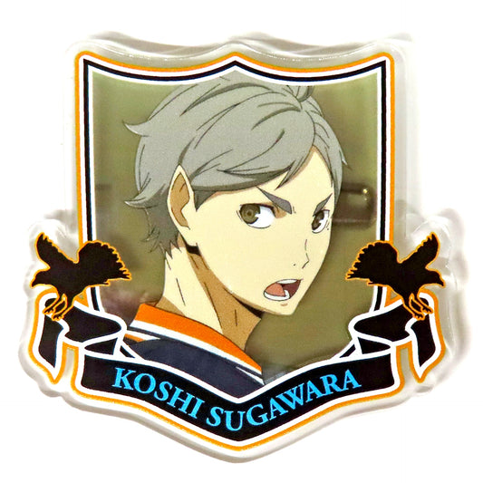 Koshi Sugawara Haikyu!! Acrylic Badge Collection Famous Scene Ver. Jump Festa 2016 Goods [USED]
