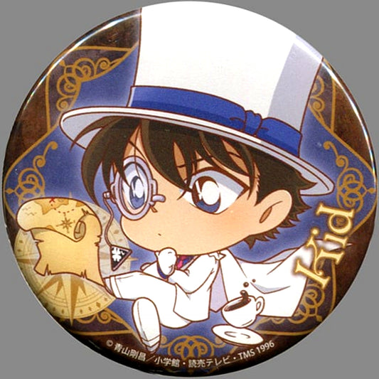 Kaitou Kid Detective Conan Trading Button Midsummer Adventure in Nasu Garden Outlet [USED]