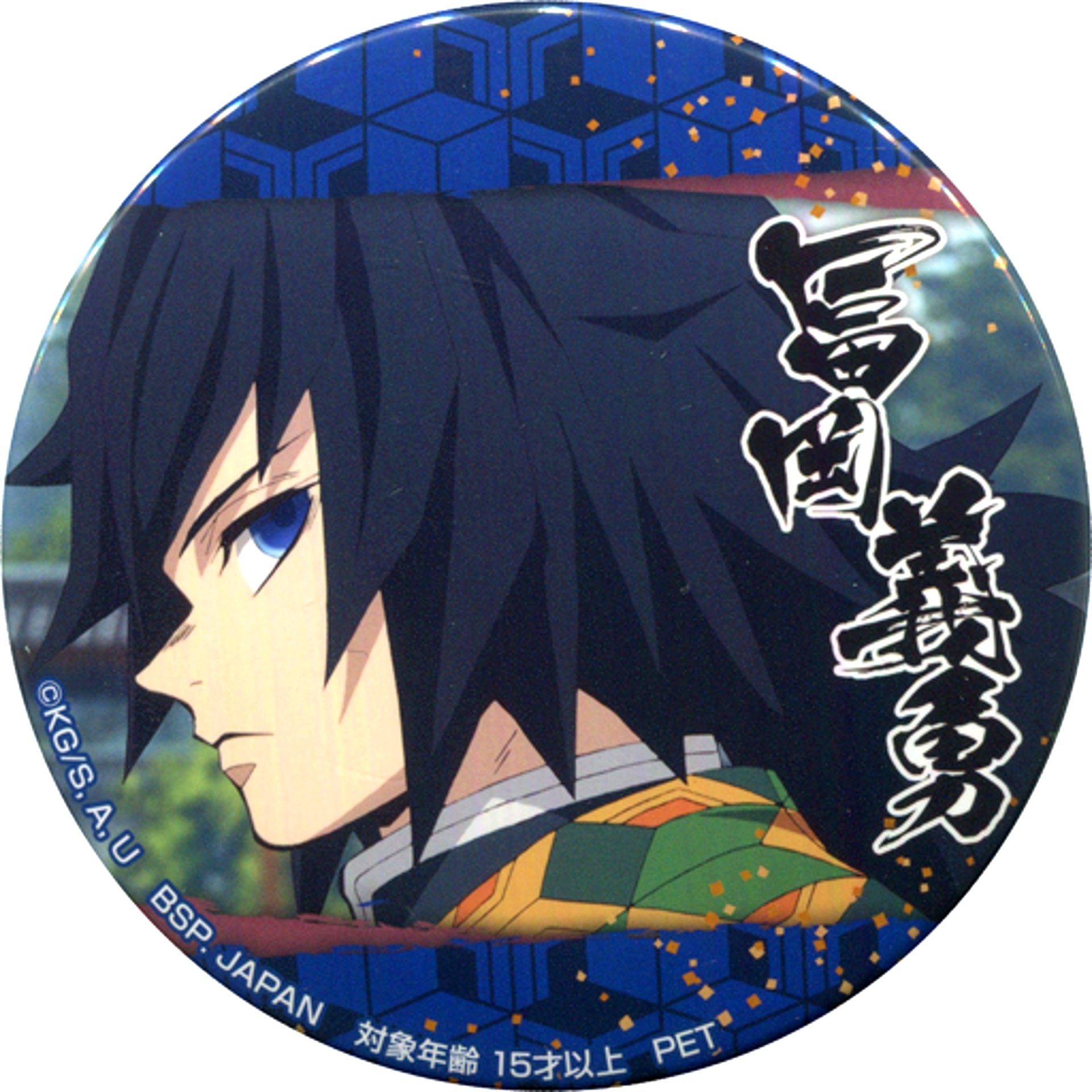 Giyu Tomioka Demon Slayer: Kimetsu no Yaiba Variety Button [USED]
